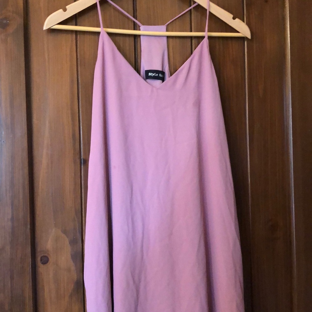Pink Chiffon Dress